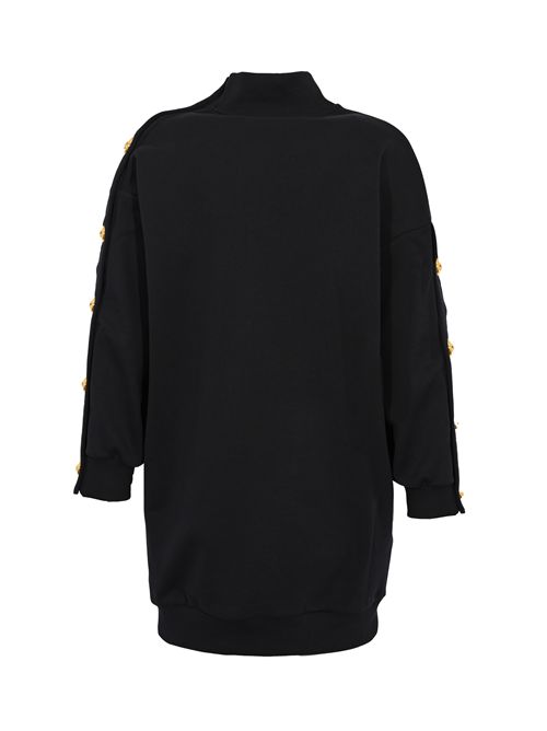 Maxi maglia Muesli in felpa con bottoni PINKO | 105610 A2TCG82